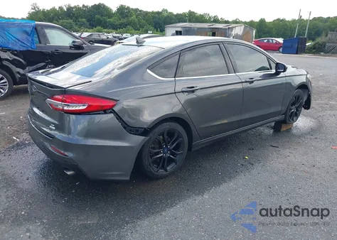 2019 Ford Fusion Se из США, поврежденный, VIN 3FA6P0HD1KR162807